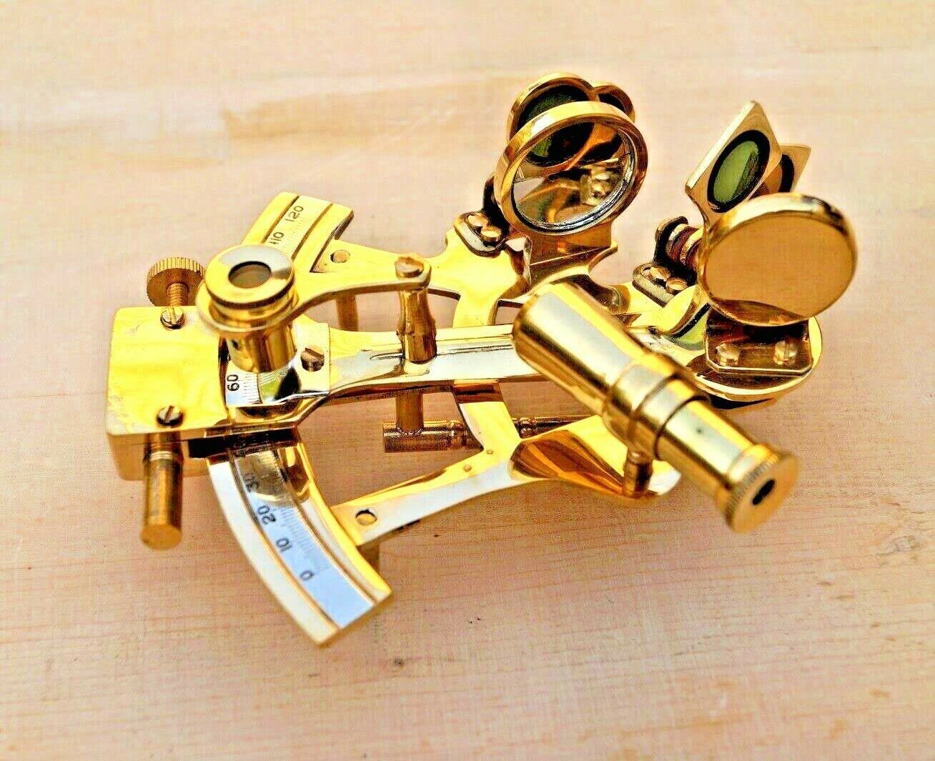 Amazon.co.jp: Royal Export 真鍮六分儀 ドイツアストロラーベ 海洋